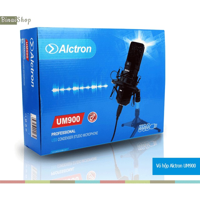 [Mã ELHACE giảm 4% đơn 300K] Micro thu âm USB – Alctron UM900