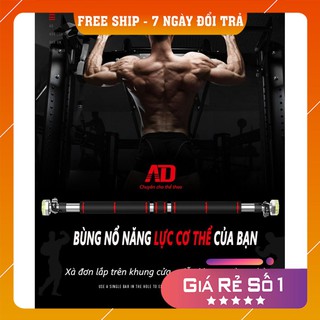 [Hàng Chính Hãng] Xà đơn treo tường.tập cơ ngực,tập bụng, tập lực tay cơ vai An toàn cao cấp  gắn cửa