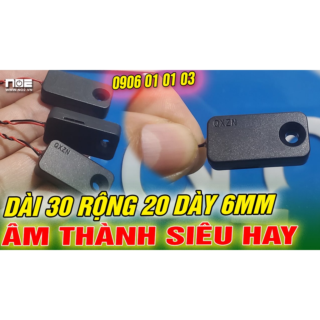 Loa độ laptop N38, hình chữ nhật DÀI 30 RỘNG 20 DÀY 6MM, ÂM THANH SIÊU HAY 8 ôm 2w