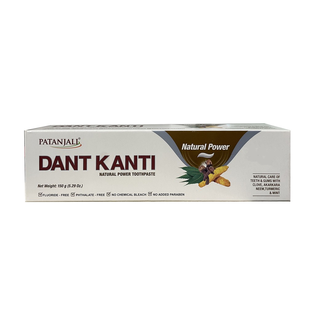 Kem đánh răng thảo dược Ấn Độ - Patanjali Dant Kanti Natural Power