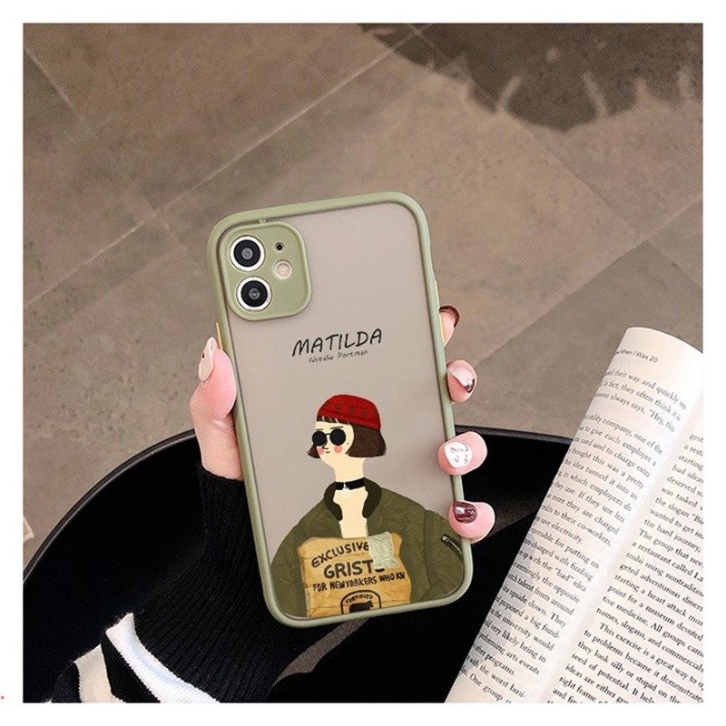 Ốp Điện Thoại Cứng Trong Suốt In Hoạt Hình Cho IPhone 13 Pro MAX 12 11 Pro MAX X XR XS MAX 6 7 8 Plus