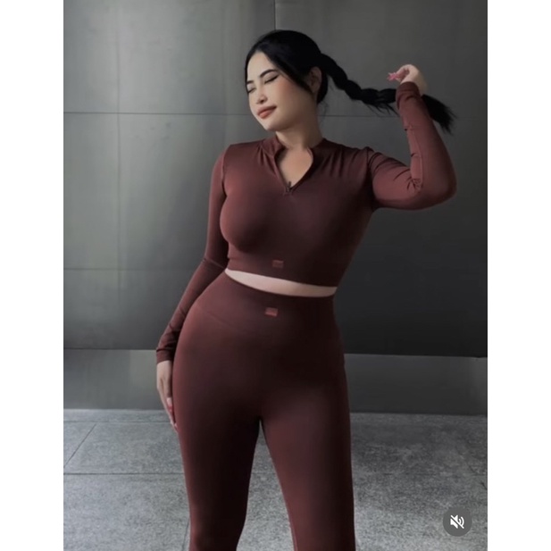 BỘ ĐỒ TẬP GYM YOGA DÀI TAY PASSION COLLECTION.