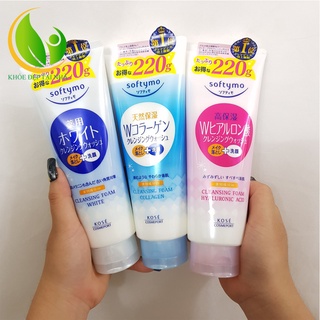 [ CHÍNH HÃNG ] Sữa Rửa Mặt KOSE SOFTYMO Nhật Bản - 220g
