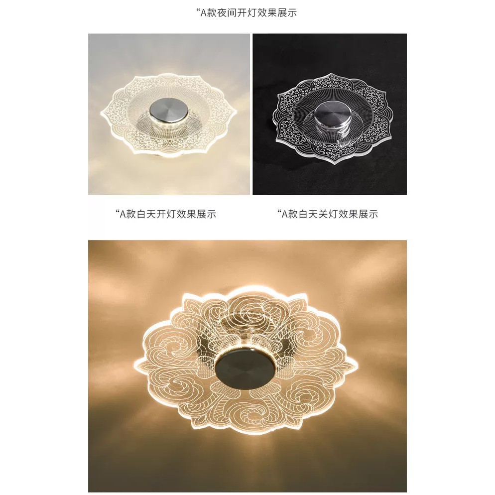 Đèn LED trang trí gắn tường đẹp, mẫu lạ, gắn phòng ngủ, cầu thang