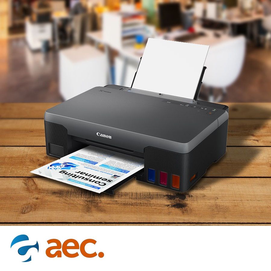 Máy in phun màu Canon G1020  + Khuyến mại 2 tập giấy in ảnh bóng