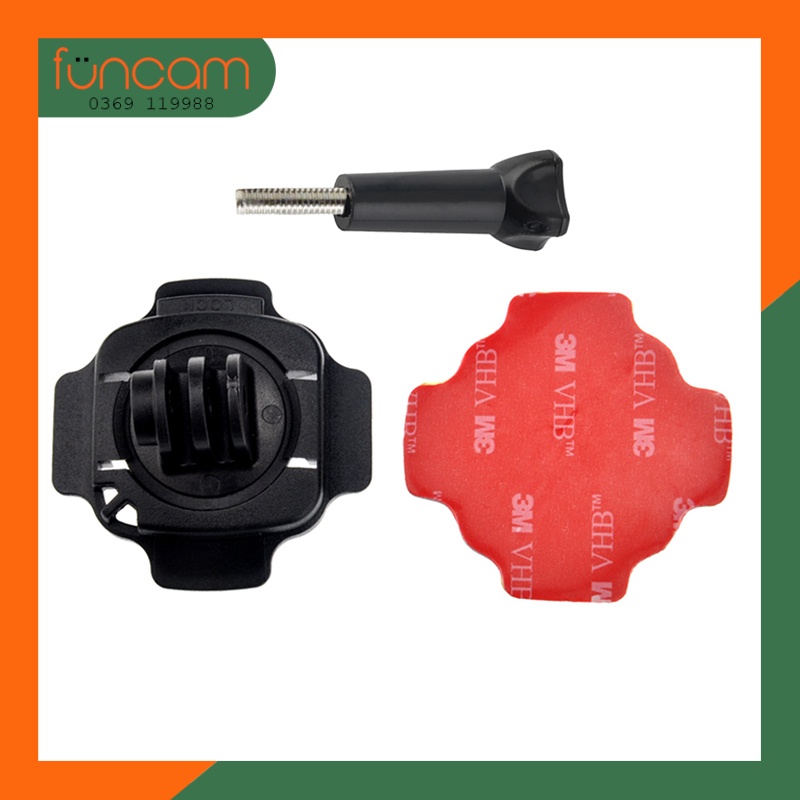 Miếng dán nón bảo hiểm 360 cho action cam