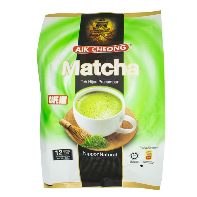 Trà sữa matcha Malaysia 12 gói/ bịch