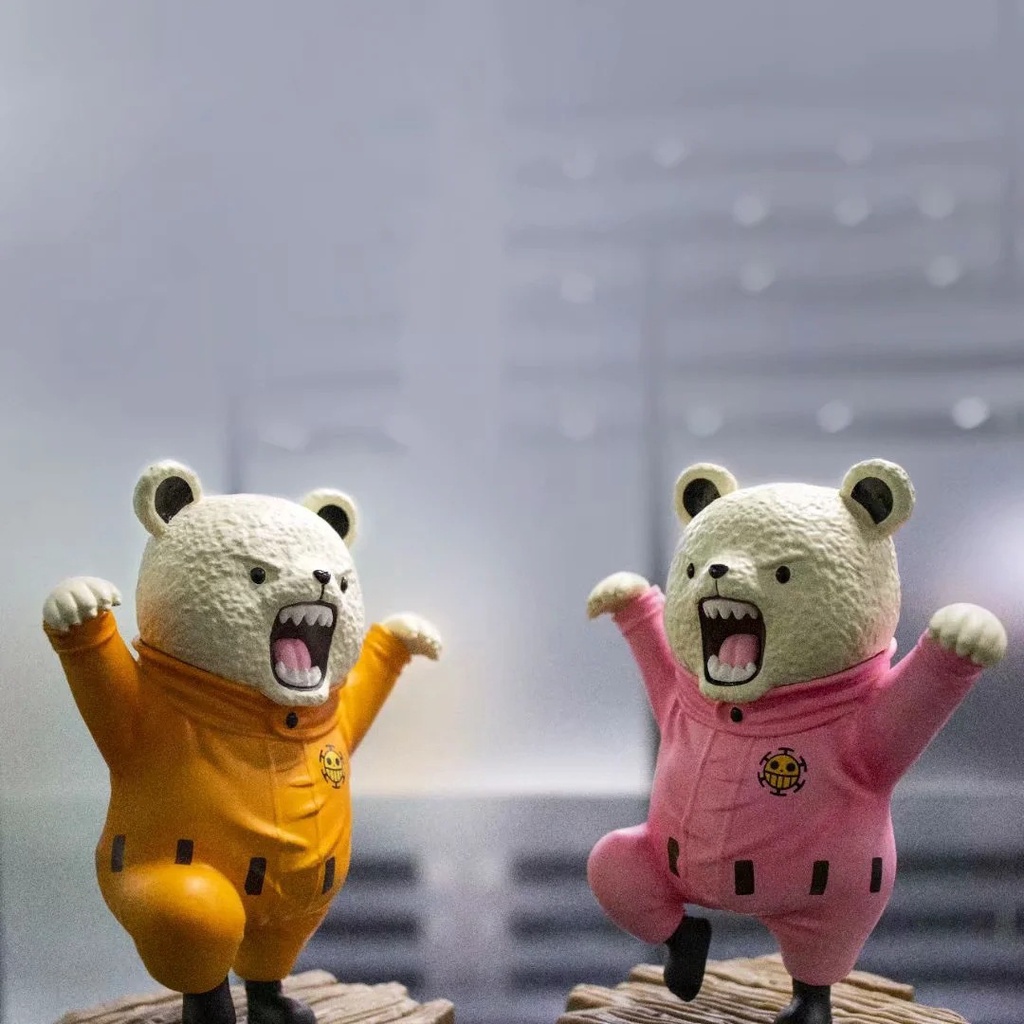 Mô Hình Nhân Vật Phim Hoạt Hình One Piece Bằng Pvc Bepo Bear Figure Red Heart Priate Law Packed in Box Model