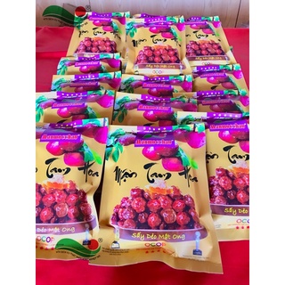 Mận tam hoa mộc châu sấy dẻo nguyên hạt vị mật ong gói 200g