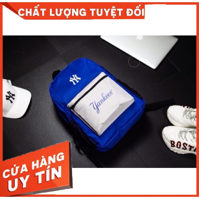 [FREESHIP] BALO NY Yankee Xuất Xịn Phối Màu Cực Chất - Xanh Ghép Xám