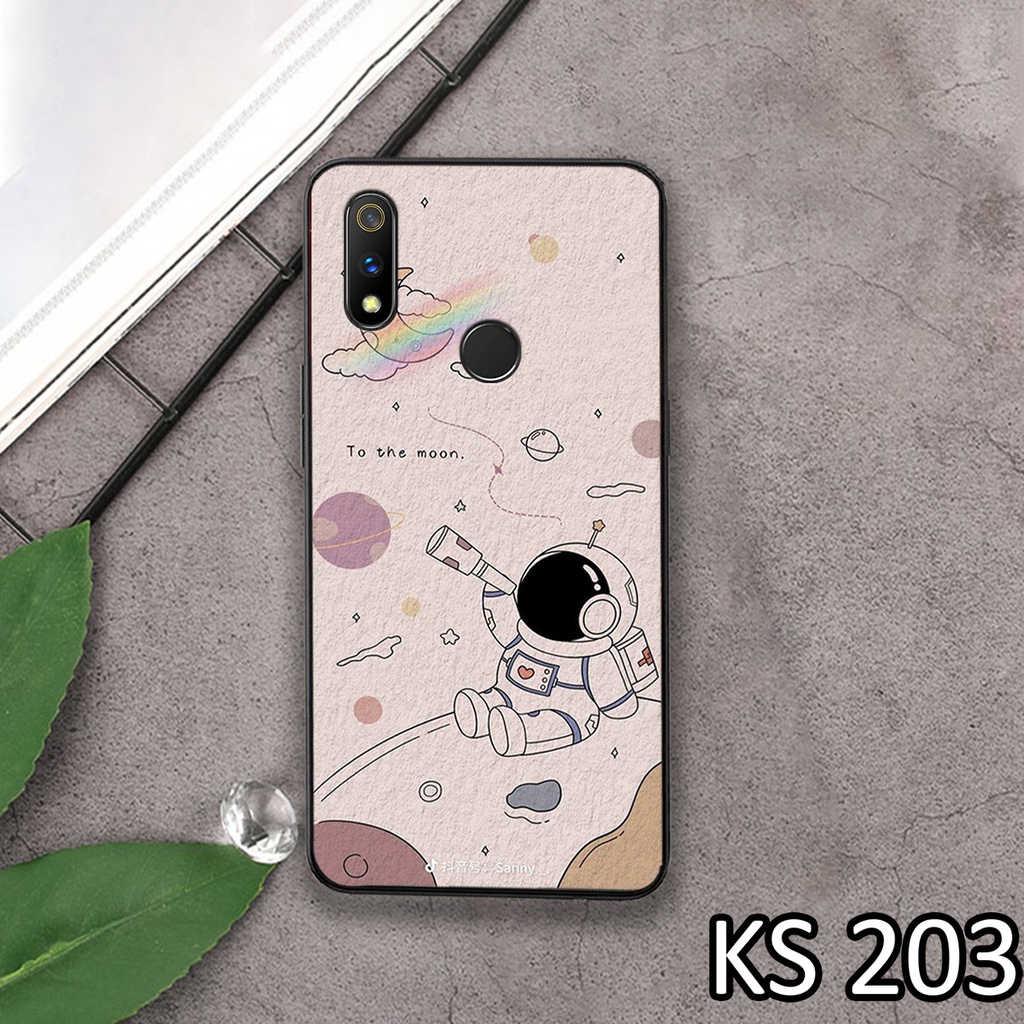 Ốp lưng Oppo Realme 1 - Realme 2 - Realme 3 - Realme 3 Pro - Ốp in hình Phi hành gia cực hot
