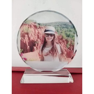 Quà lưu niệm giá rẻ - Cup pha lê hình điêu khắc in hình theo yêu cầu