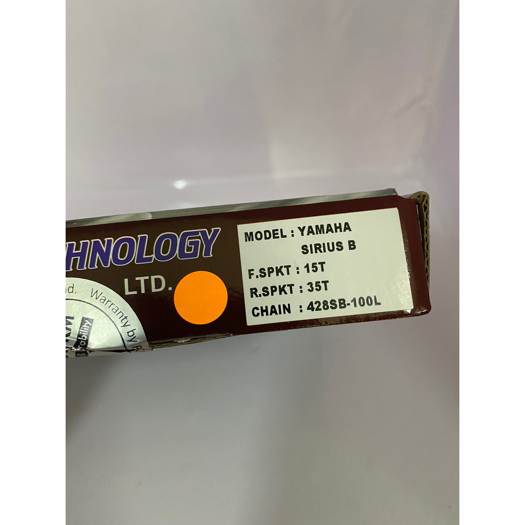 NHÔNG SÊN DĨA RK SIRIUS 428SB-100-15-35