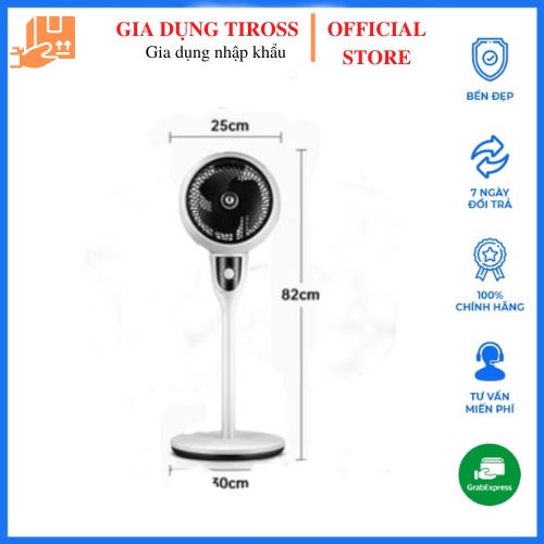 Quạt Tuần Hoàn Không Khí Camel, Kaisa quay 360 Độ Thoáng Mát, Có Điều Khiển