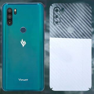 Dán cacbon mặt sau vsmart active 3 + chống xước cam active 3