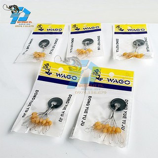 Hạt chặn phao , chặn chì câu cá 15 HẠT / 1 bịch