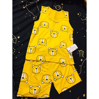 bộ 3 lỗ gấu cotton cho bé