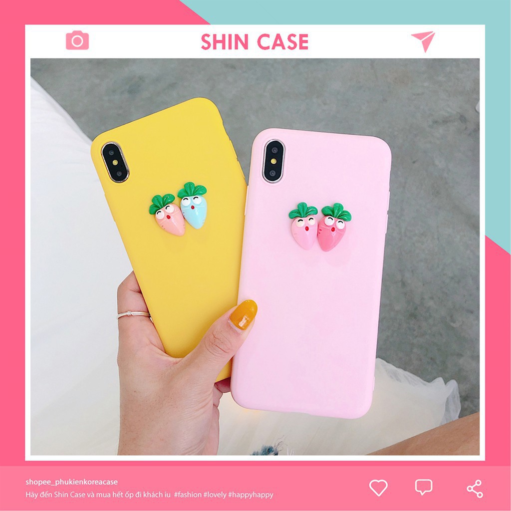 Ốp lưng iphone  Củ cải tí hon 5/5s/6/6plus/6s/6s plus/6/7/7plus/8/8plus/x/xs/xs max/11/11 pro/11 promax – Shin Case KAIS