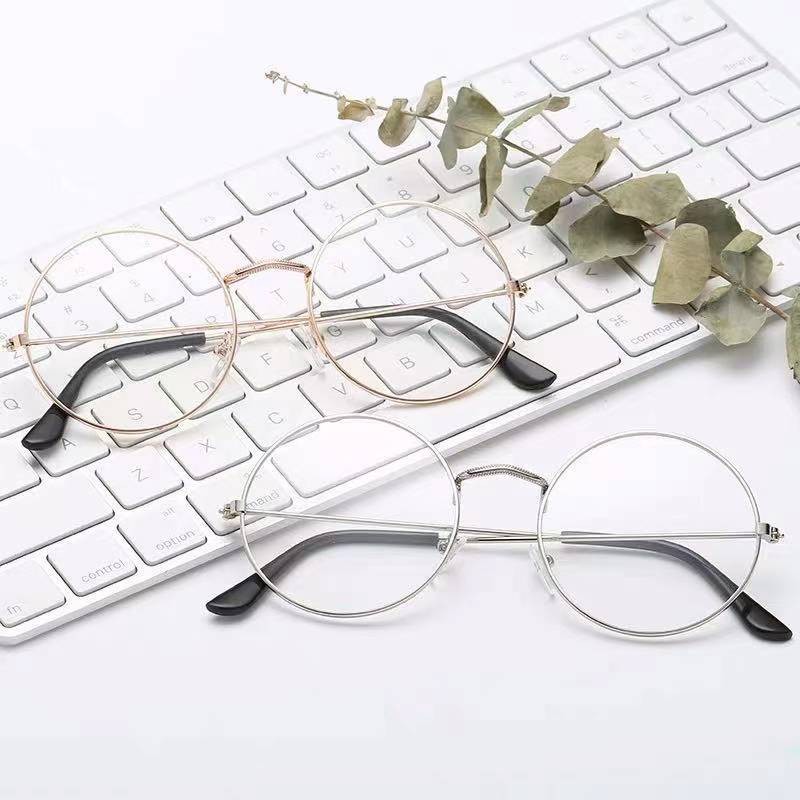 Mắt Kính Tròn Trong Suốt Phong Cách Harry Potter Retro Nhật Bản Dành Cho Nam Nữ INS1