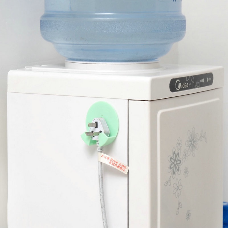 Set 2 Móc Treo Phích Cắm Dán Tường Đa Năng Không Cần Đinh Ốc Giá Đỡ
