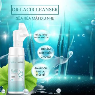 ( mẫu mới) sữa tủ mặt cho da nhạy cảm - sữa rửa mặt dịu nhẹ Dr.lacir Cleanser
