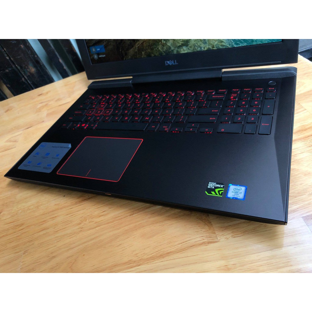 Laptop Gaming Dell 7577, i7 7700HQ, 16G, 128G+1T, GTX 1060, Full HD, giá rẻ