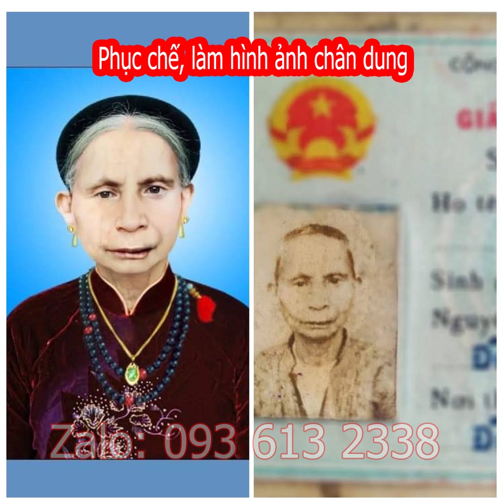 Phục chế ảnh cũ ảnh hỏng online toàn quốc