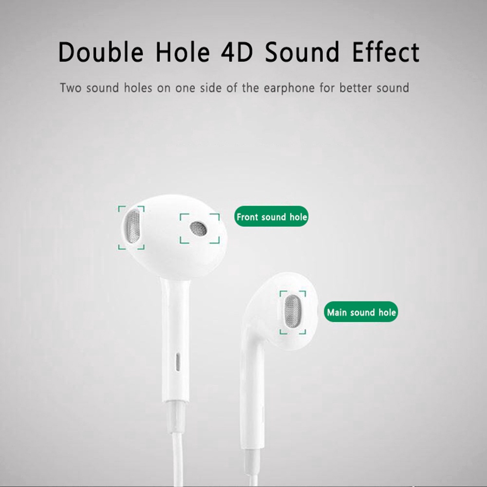 Tai Nghe Có Dây Oppo R11 Tương Thích Tất Cả J.Ack 3.5mm