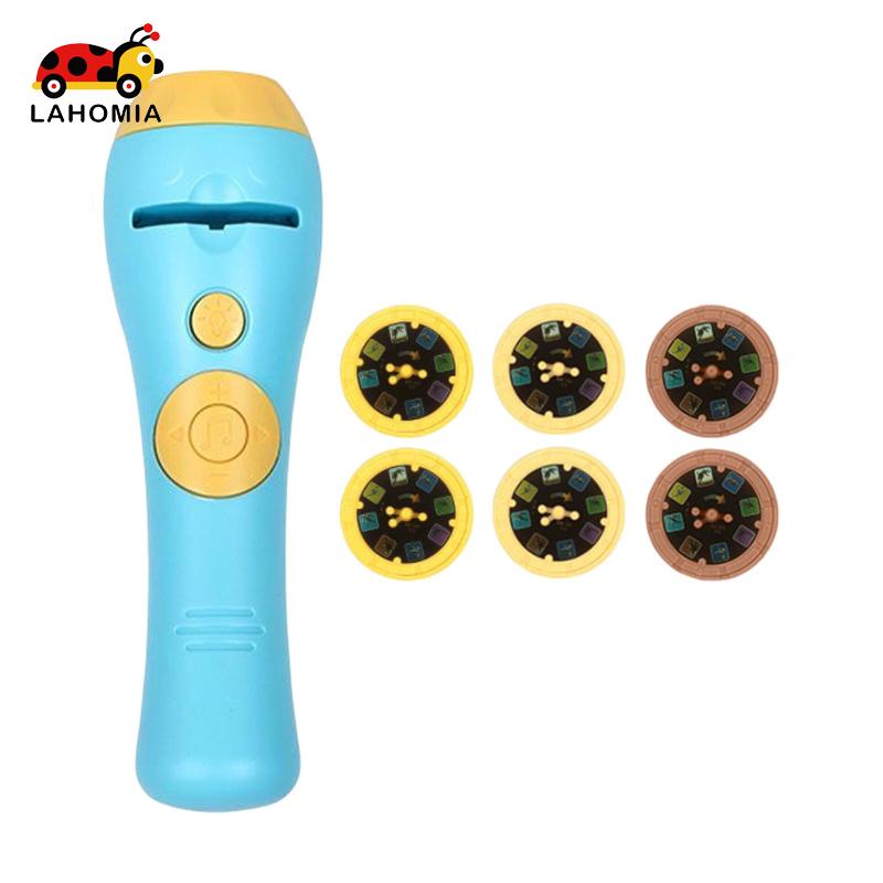 Đồ chơi giáo dục ngọn đuốc, Đèn ngủ trần treo tường Đèn pin trượt cho trẻ em Giờ đi ngủ