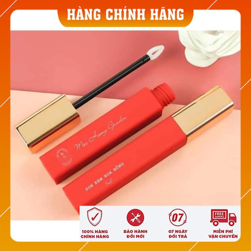 Son Kem Mộc Hương Garden Thanh Mộc Hương, Son Sạch Lâu Trôi, Không Chì, Chiết Xuất Từ Hoa Hồng Hữu Cơ Organic