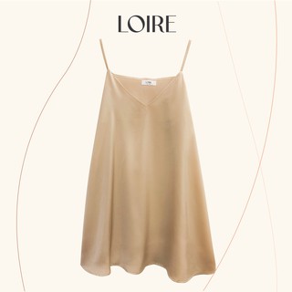 Váy Lụa 2 Dây Cao Cấp Loirechic Freesize LSL05
