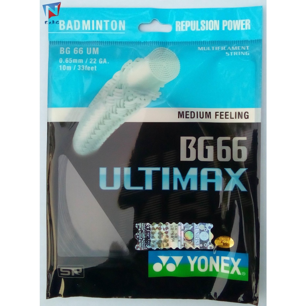Dây Đan Cầu Lông Yonex BG66 ULTIMAX 0.65mm Chuyên Dụng