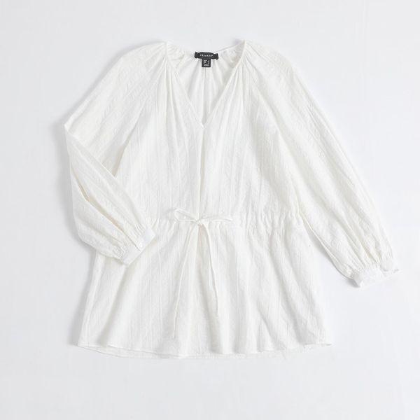 ❗️ LILAC - VNXK - DƯ XỊN - GIÁ TỐT ❗️ - Áo Primak Babydoll Trắng Xuất Dư