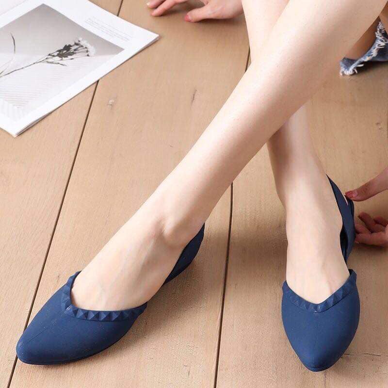 Giày nhựa dẻo nhiều màu đi mưa có quai | BigBuy360 - bigbuy360.vn