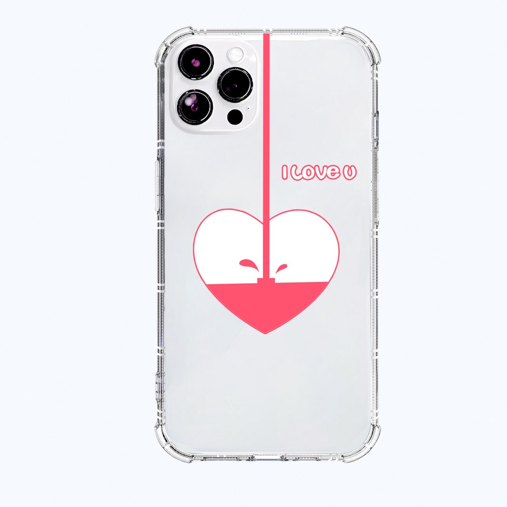 Ốp lưng iphone i love you chống sốc ốp đôi cho iphone 14 13 pro max 11 12 pro max mini x xr xs max 6 s 7 8 plus