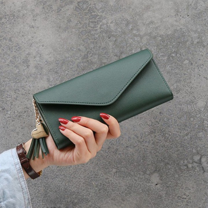 Ví Nữ Dài Tua Rua A060 | BigBuy360 - bigbuy360.vn