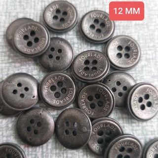 Nút nhựa si size 12mm(set 20 nút /8k)