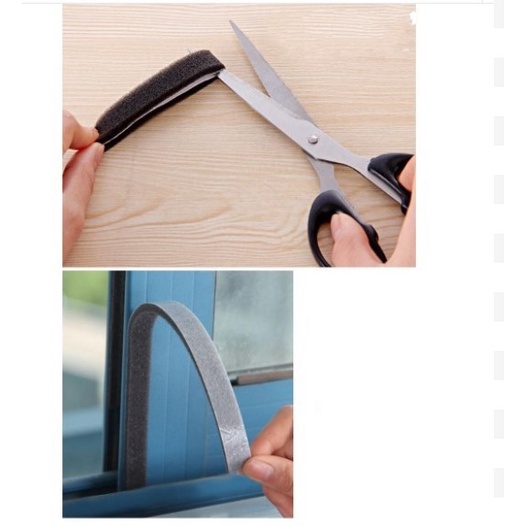 COMBO 4 CUỘN Gioăng cửa, Ron cửa cách âm chống nhiệt, ngăn bụi bẩn côn trùng, phấn hoa, chống gió, chống ồn hiệu quả