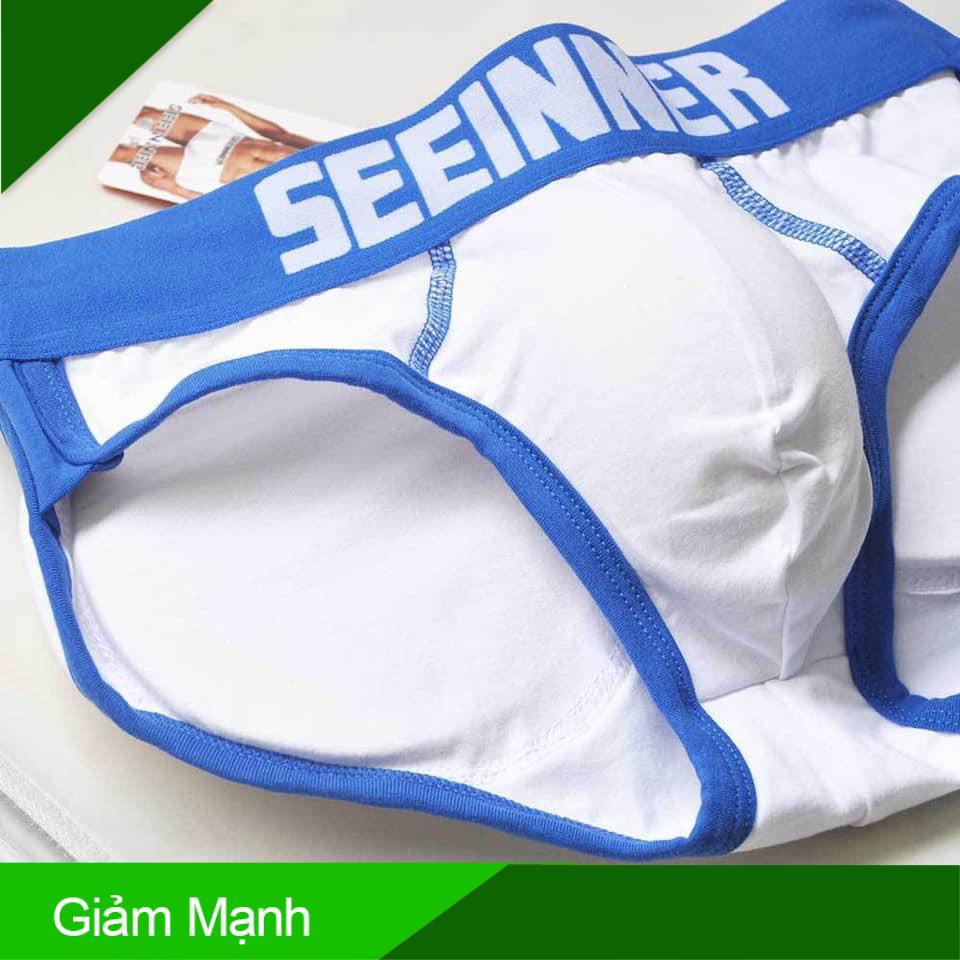 Quần độn mông và CU nam 2in1 quần lót sịp độn Dáng tam giác - hàng chính hãng SEEINNER - Sịp lót tam giác độn mông và cu