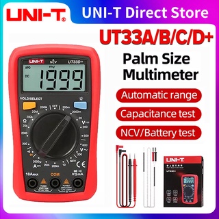 Đồng hồ đo vạn năng uni-t ac dc 2mf ut33a + / ut33b + / ut33d +