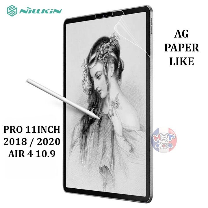 Dán màn hình Nillkin AG Paper-like chống vân tay cho i.(Pad) Pro 11inch 2018 2020 2021 / Air 4 10.9inch 2020