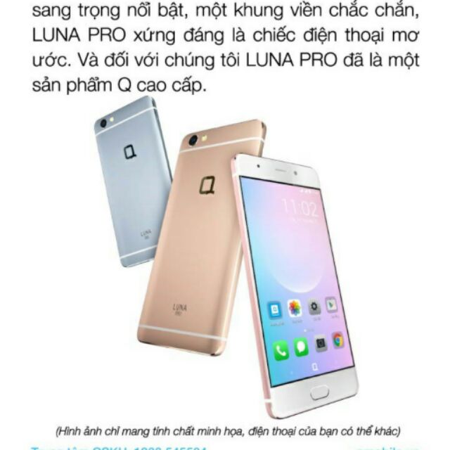 Q-mobile LUNA PRO mạng 4G thẻ nhớ 16G