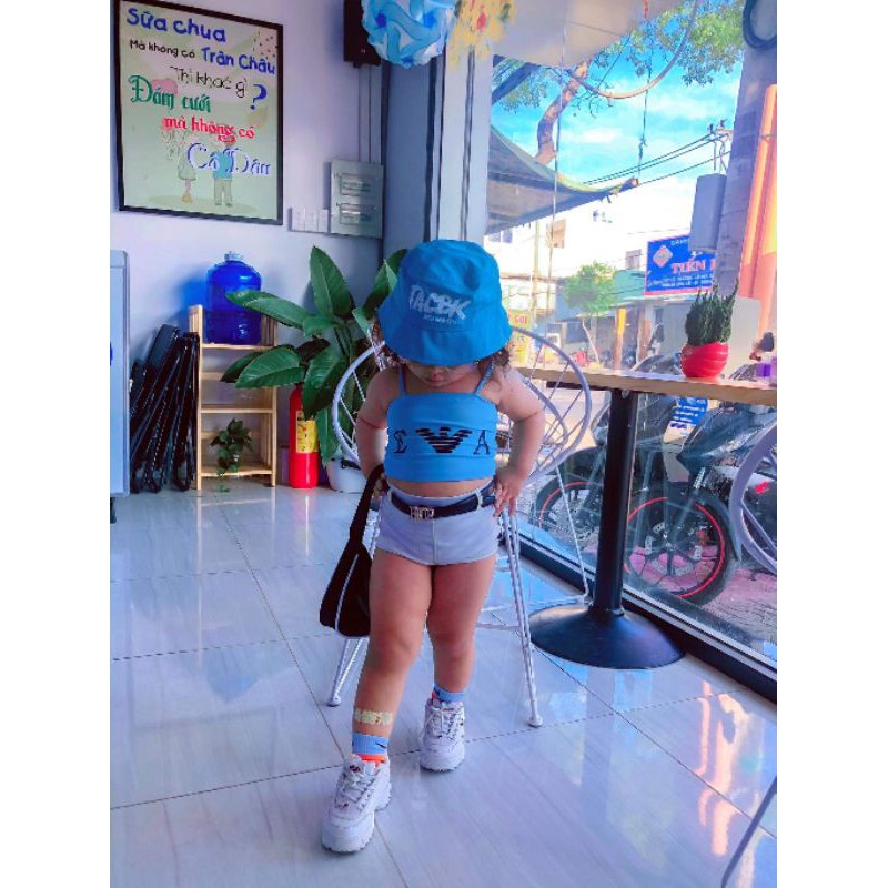 áo ống dây croptop