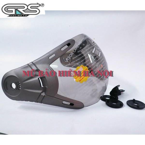 Kính mũ bảo hiểm GRS đủ màu+ kèm ốc mũ