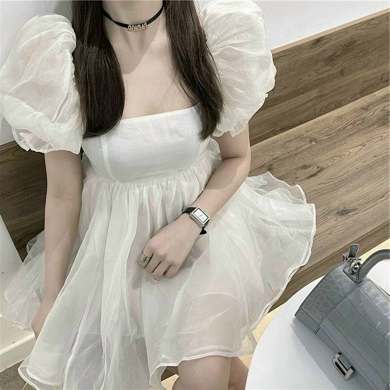 Về thêm đầm 4 lớp nhen khách. Chất phồng đẹp