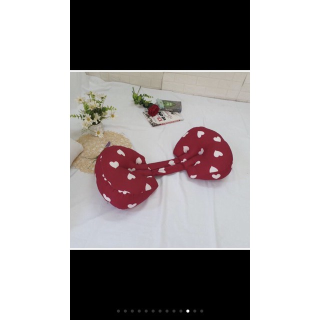Gối Bầu Cánh Tiên Cao Cấp Nâng Đỡ Bụng Hỗ Trợ Giảm Đau Lưng Cho Mẹ Bầu