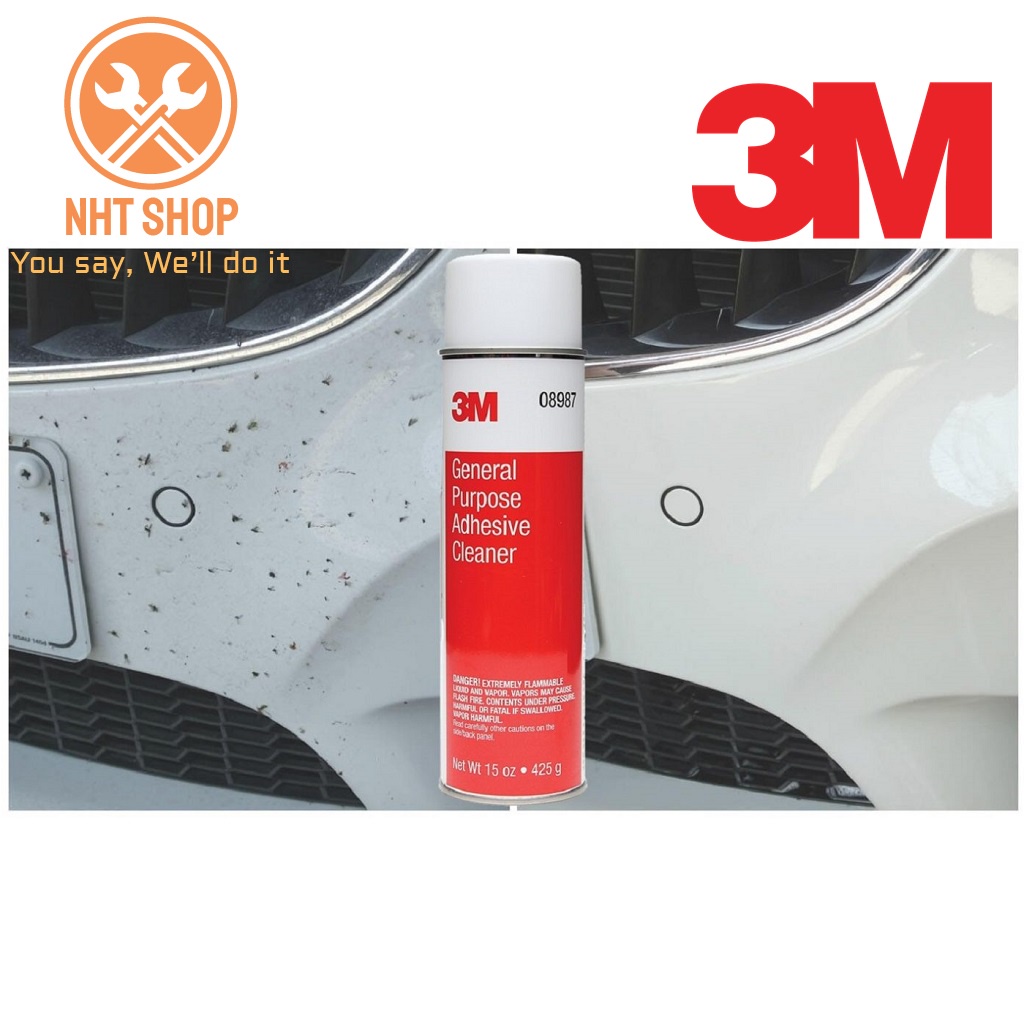 Tẩy Keo, Nhựa Đường 3M General Purpose Adhesive Cleaner 08987 | Hàng Chính Hãng – NHT Shop