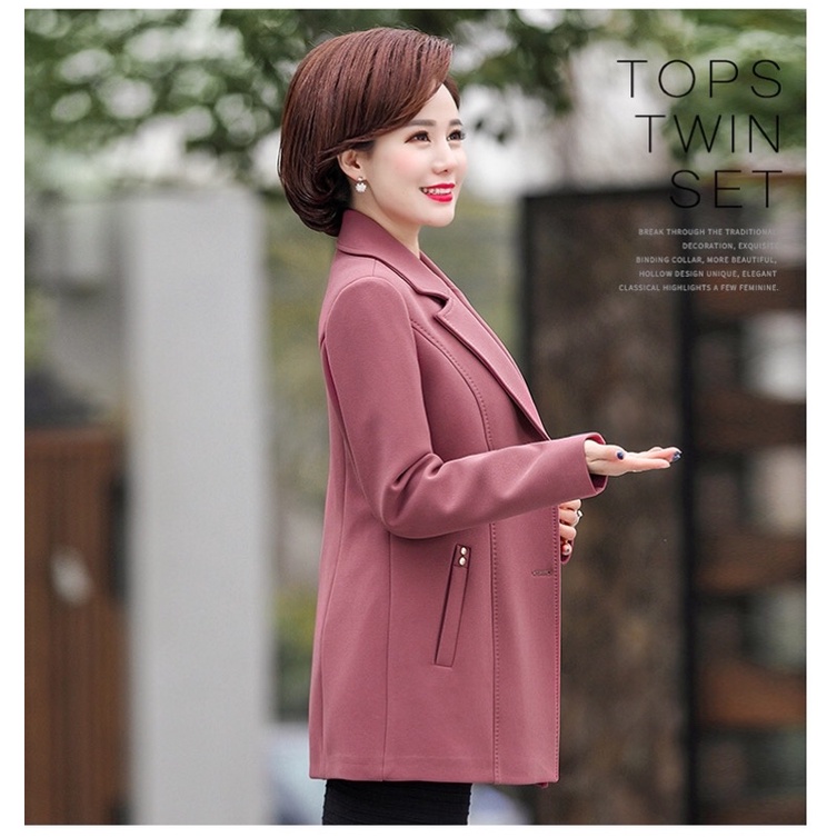 Áo khoác nữ cao cấp, kiểu dáng đơn điệu, trẻ trung, màu sắc sang trọng NV0835