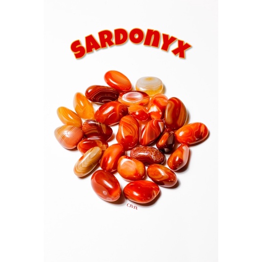 ĐÁ THANH TẨY SARDONYX RUNG BÓNG TỰ NHIÊN