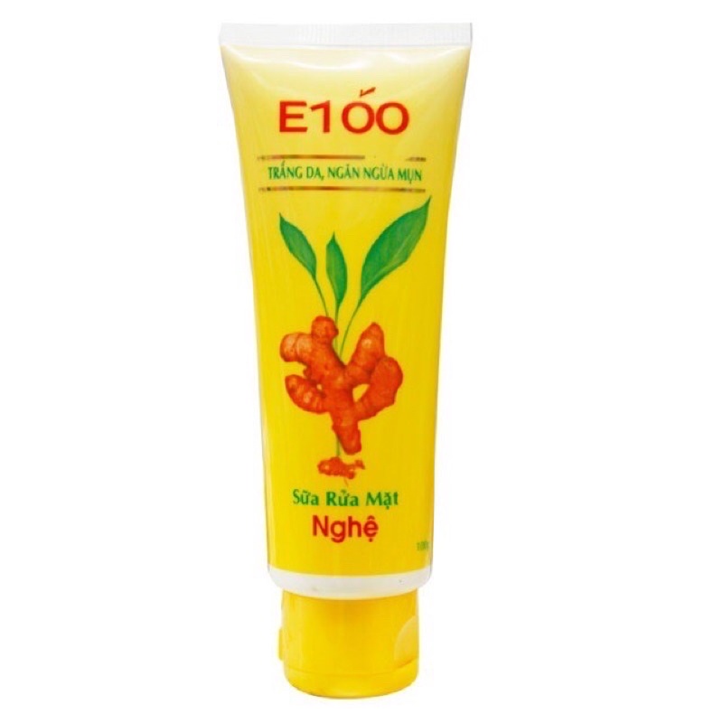 Sữa rửa mặt nghệ E100 (100g)